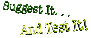 Suggest It and Test It
